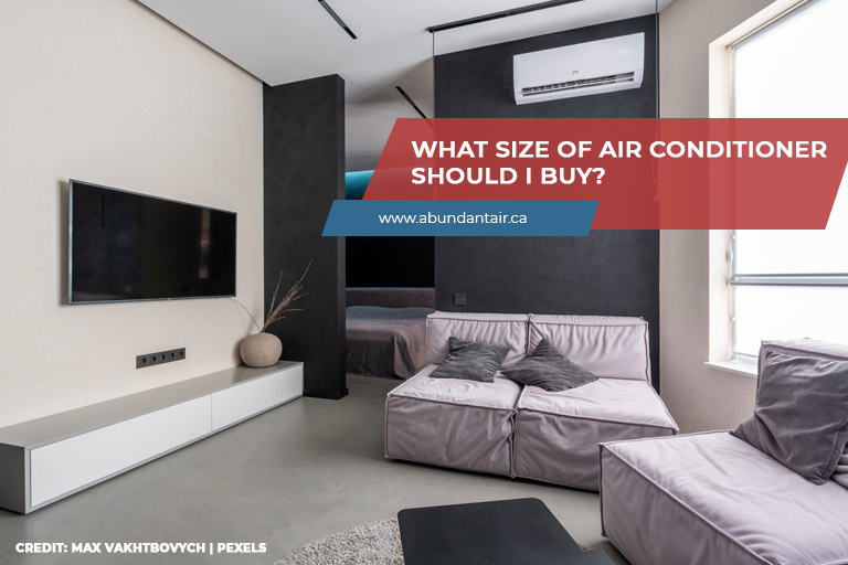 What Size Air Conditioner Should I Buy?